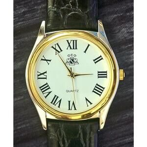 Rare Vintage Oleg Cassini Mens Designer Watch New Box & Tags‎